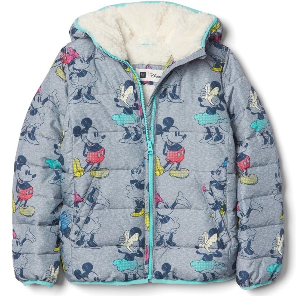 Disney × GAP Kids Mickey Mouse Sherpa
Puffer Jacket XL (12)